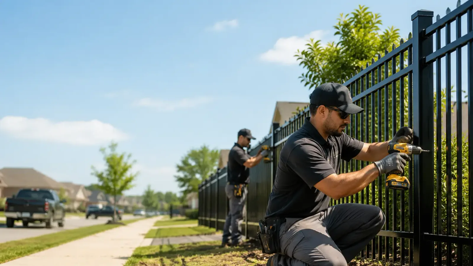 Metal Fence Installation in Wilberforce, OH